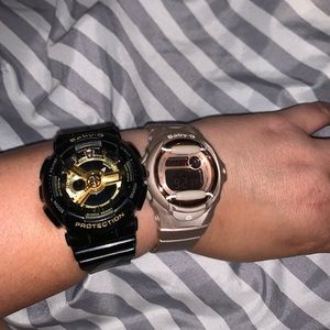 Two G-Shock Baby G watches